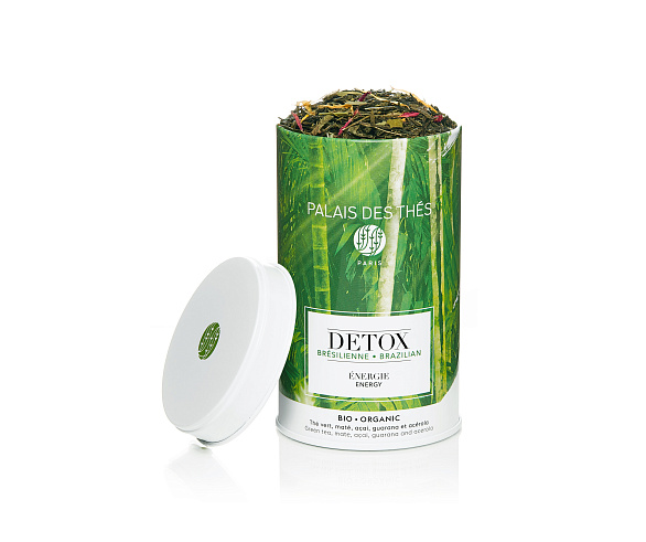 картинка Зеленый чай "DETOX Бразилия.Энергия и тонус" новый рецепт Palais Des Thés
